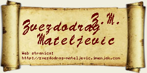 Zvezdodrag Mateljević vizit kartica